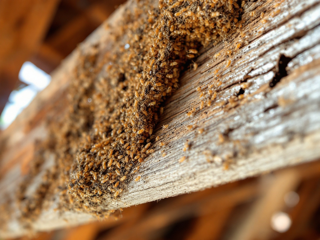 Comment traiter les termites dans le bois ?